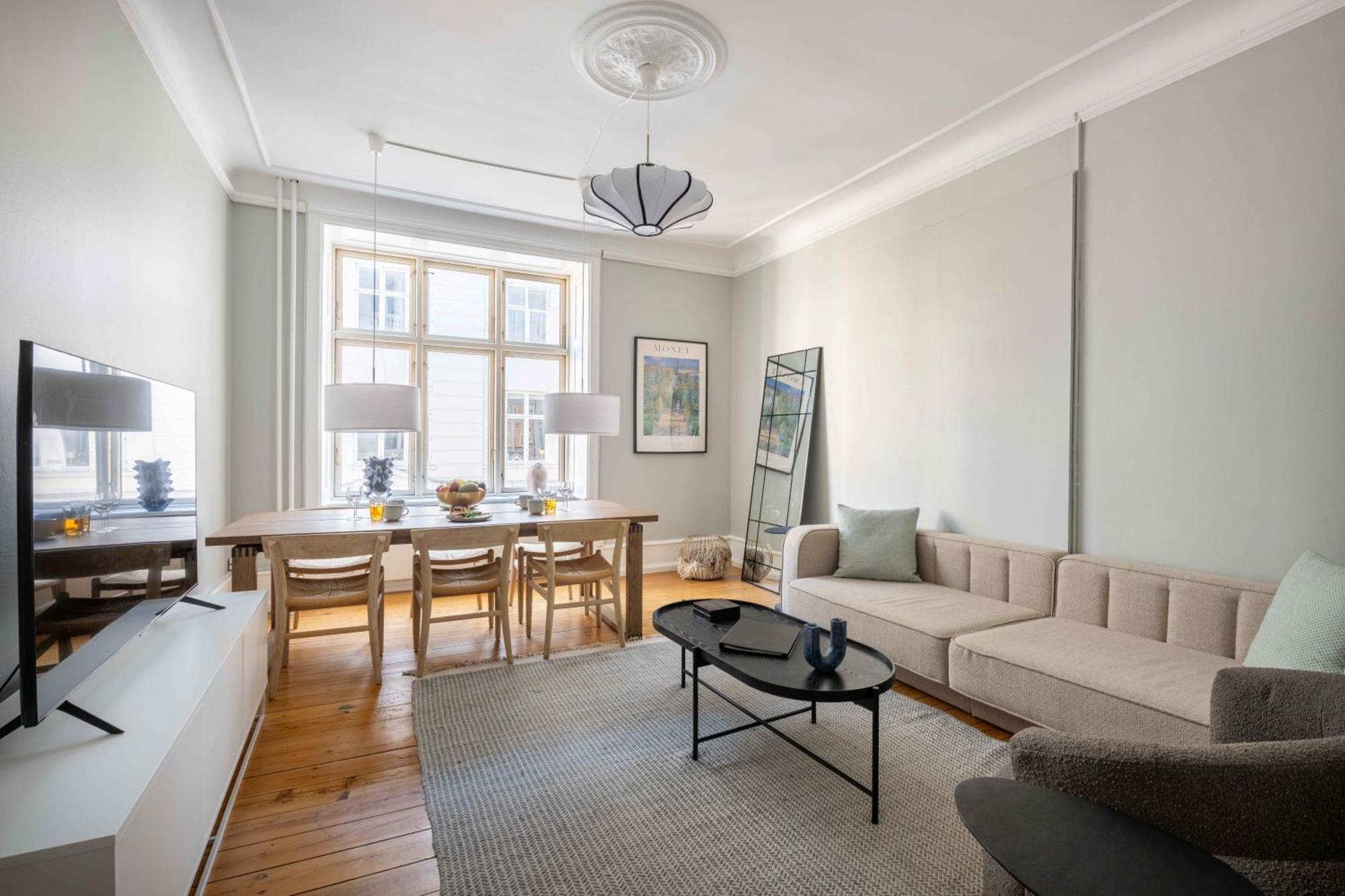 New Charming Apt In City Center Copenaghen Esterno foto